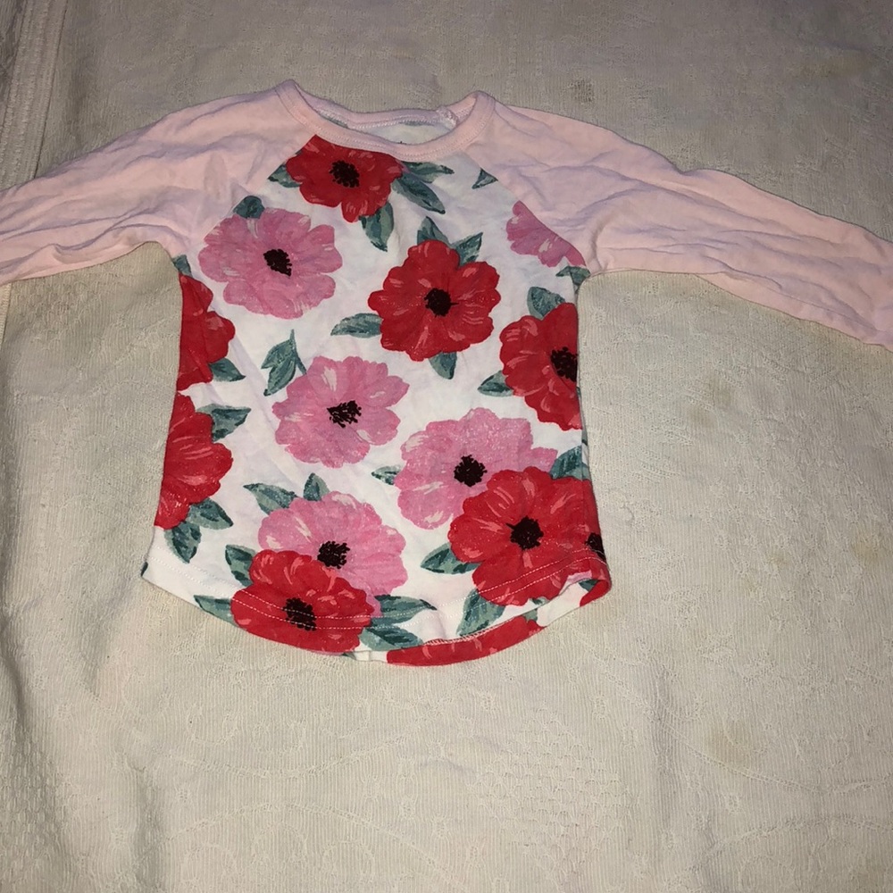 Girls’ Floral Top